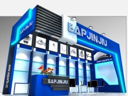 特裝展臺效果圖 上海圖優會展服務的專業展覽解決方案